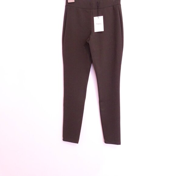 Theory Women's Shawn C2 Luxe Ponte Skinny Pants Sz P NWT 295 Forest Green - Picture 9 of 15